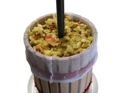 Güde fruitpers, 6, 12, 18 of 30 liter, mechanisch, met stalen spindel