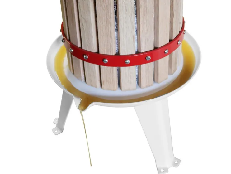 Güde fruitpers, 6, 12, 18 of 30 liter, mechanisch, met stalen spindel