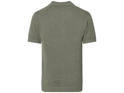 Gebreid heren poloshirt