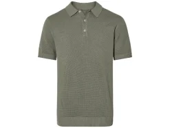 Gebreid heren poloshirt