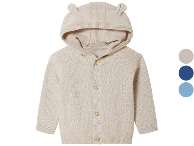 Gebreide baby jas