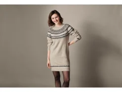 Gebreide dames jurk