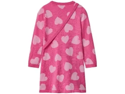 Gebreide kinder jurk met tasje