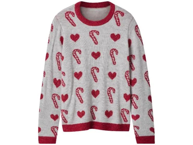 Gebreide kinder kersttrui