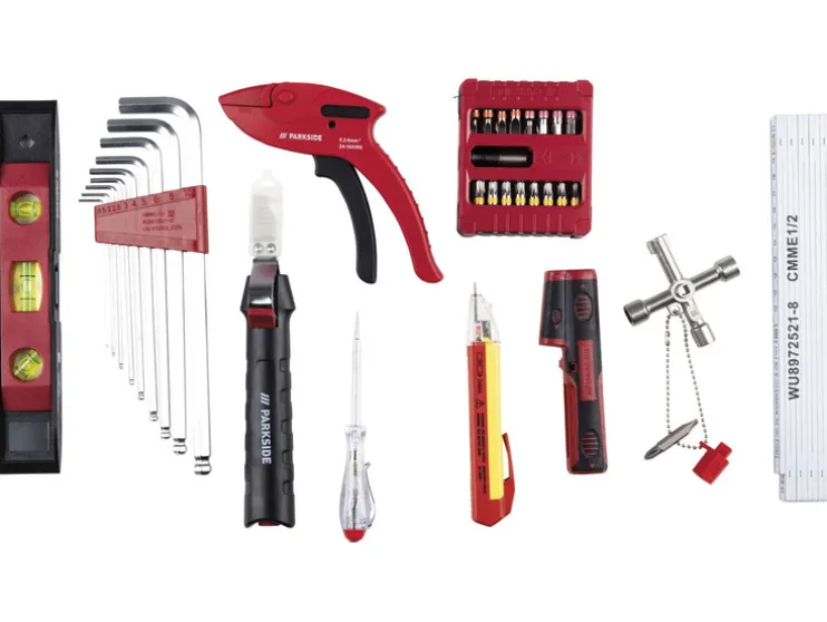 Gereedschapskoffer voor elektriciens, 83-delig, tot 1000 V