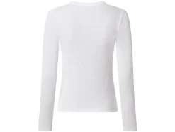 Geribde dames longsleeve
