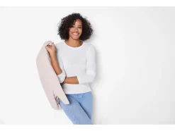 Geribde dames longsleeve