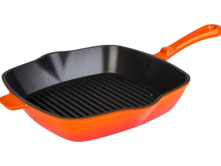 Gietijzeren grillpan 24,5 cm
