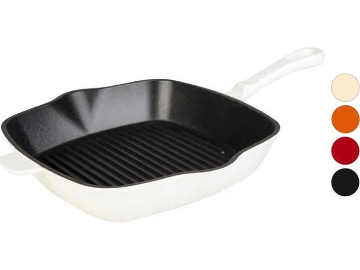 Gietijzeren grillpan 24,5 cm