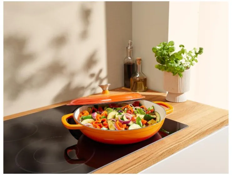 Gietijzeren pan 30 cm 3,7 L