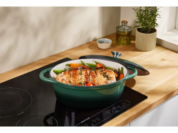 Gietijzeren pan 29 cm 4,8 L