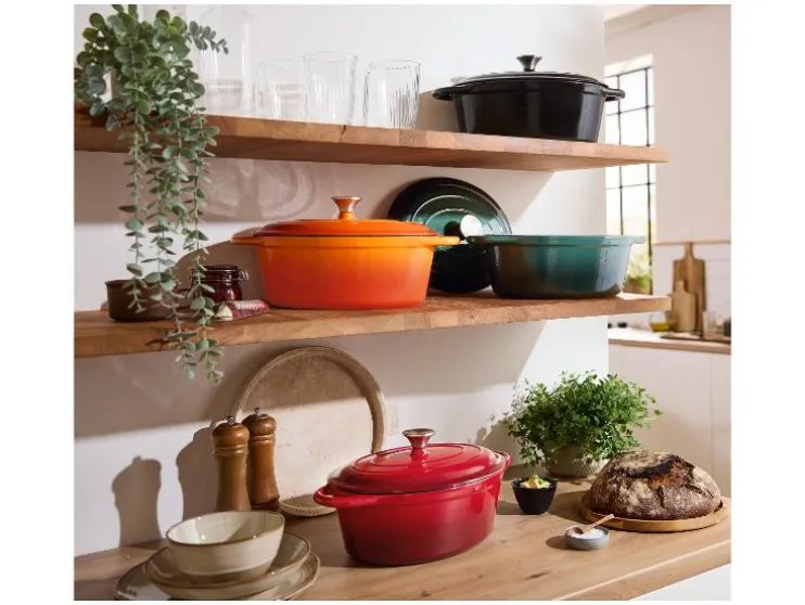 Gietijzeren pan 29 cm 4,8 L