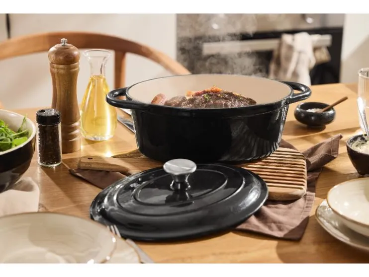 Gietijzeren pan 29 cm 4,8 L