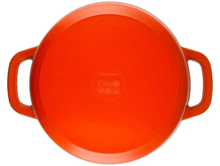 Gietijzeren pan 28 cm 5,6 L