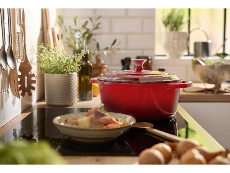 Gietijzeren pan 28 cm 5,6 L