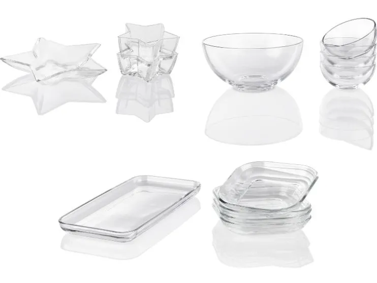 Glazen schaaltjes