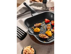 Grillpan of koekenpan 28 cm