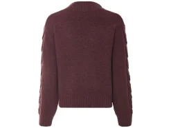 Grofgebreide dames trui