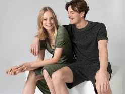 Heren badstof t-shirt