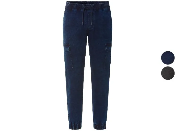 Heren denim joggers