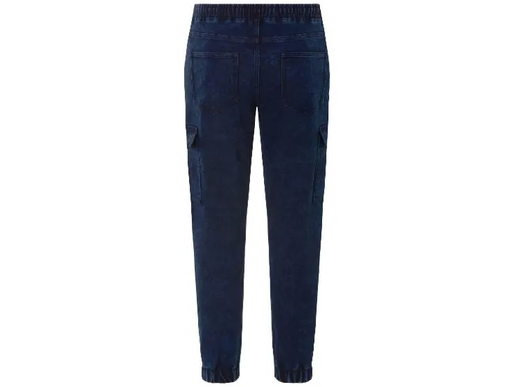 Heren denim joggers