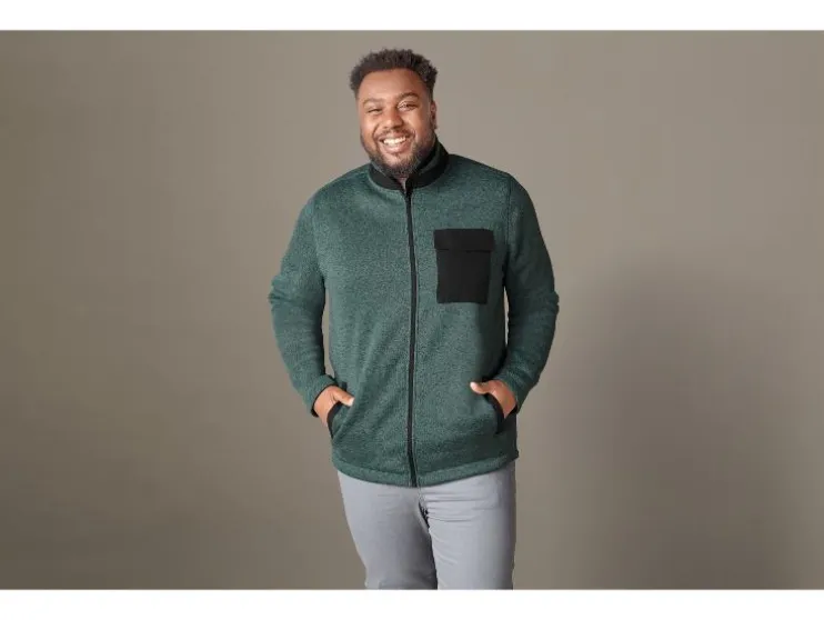 Heren fleecevest - Plus size