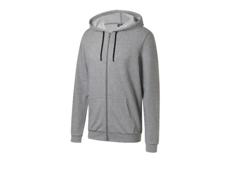 Heren hoodie met rits