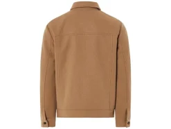 Heren jas wollen look