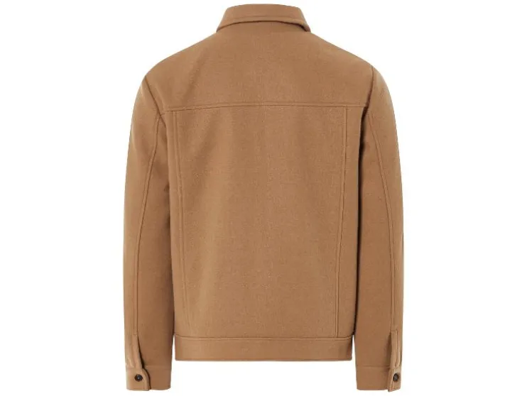 Heren jas wollen look