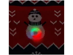 Heren kersttrui met lampjes