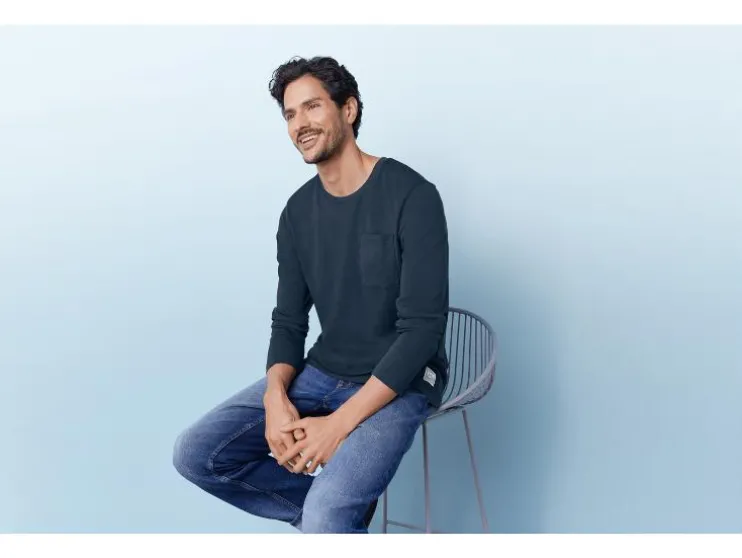 Heren shirt met lange mouwen