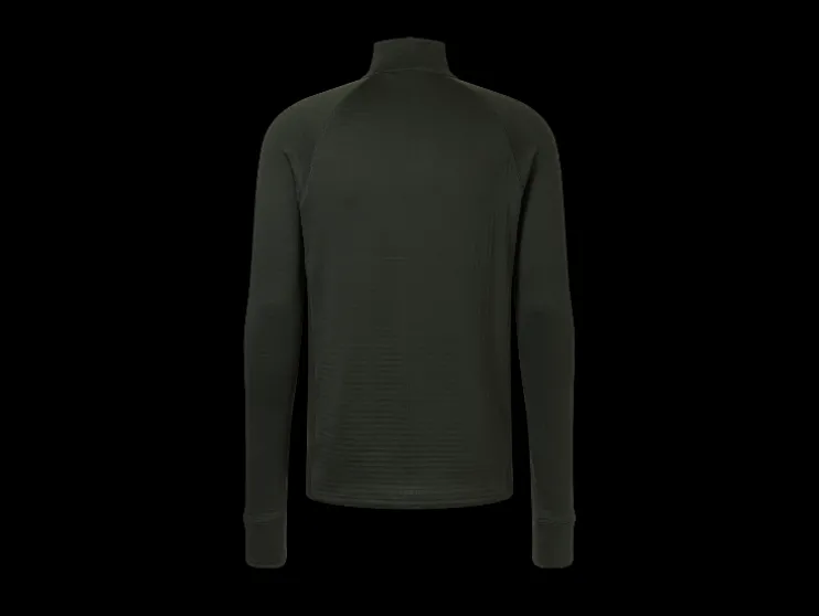 Heren sportshirt met fleecevoering