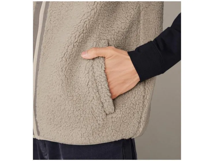 Heren teddy bodywarmer