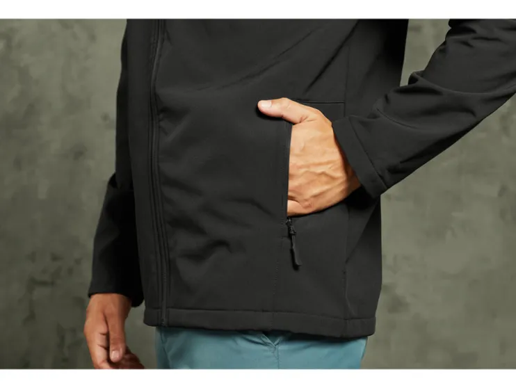 Heren thermo softshelljas