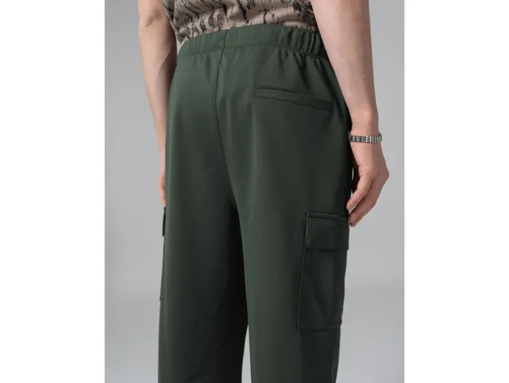 Heren wijde cargobroek