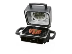 Heteluchtfriteuse met grill- en rookfunctie