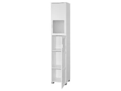 Hoge badkamerkast en onderkast wastafel Basel