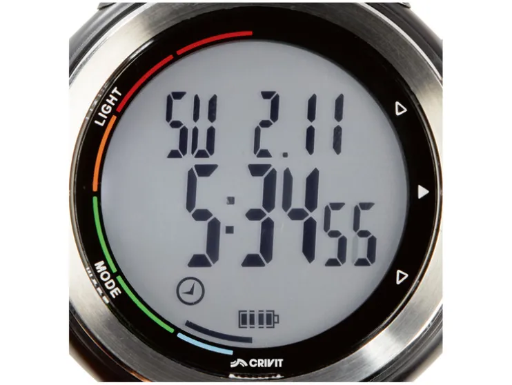 Horloge met hartfrequentiemeter