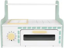 Houten ijswagen of pizza-oven