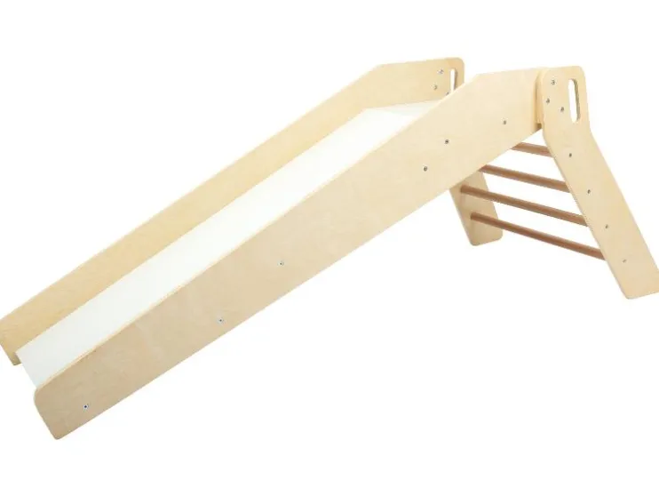 Houten kinderglijbaan