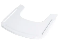 Houten kinderstoel met eetplank