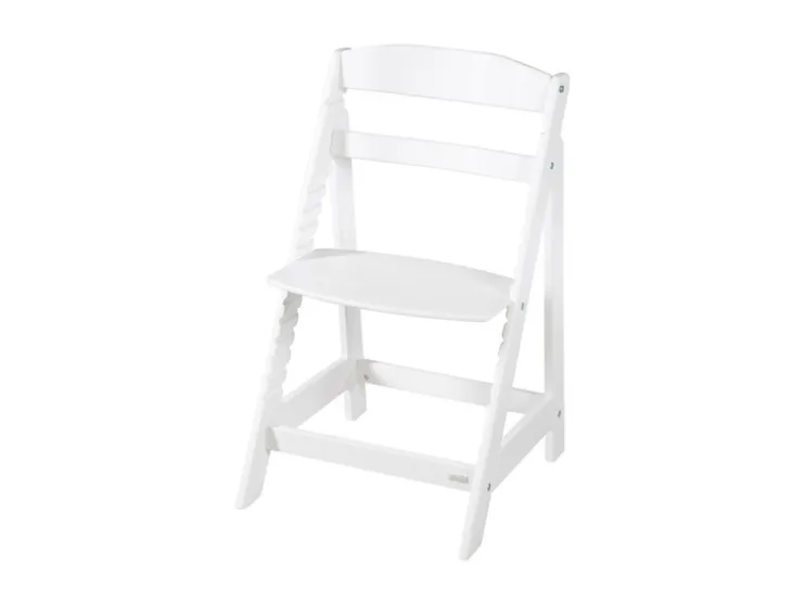 Houten kinderstoel met eetplank