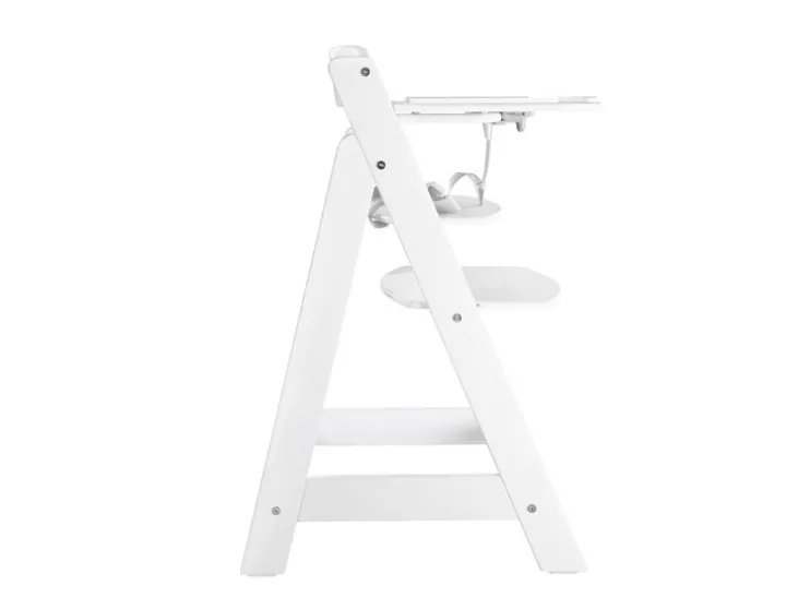 Houten kinderstoel met eetplank