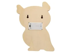 Houten LED-kinderlamp