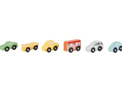Houten speelgoed auto's