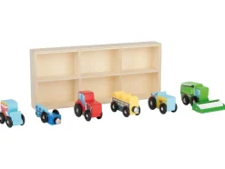 Houten speelgoed auto's