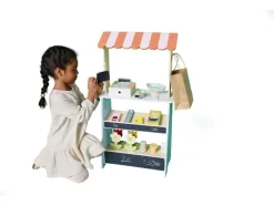 Houten speelgoed keuken of speelgoed winkel