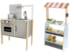 Houten speelgoed keuken of speelgoed winkel
