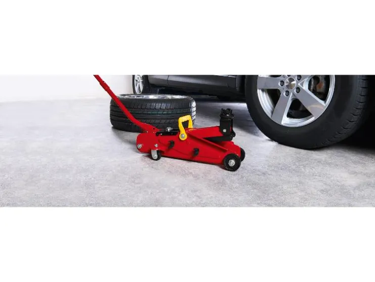 Hydraulische krik met draaggreep