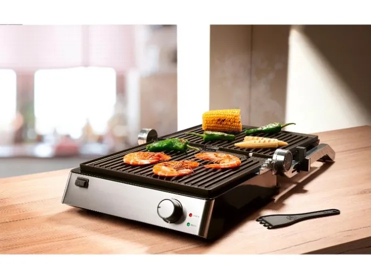 3-in-1 contact-, panini- en tafelgrill